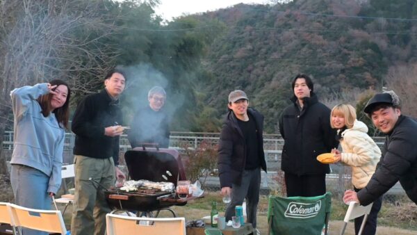 取引先の方とモッケヤでBBQをしました