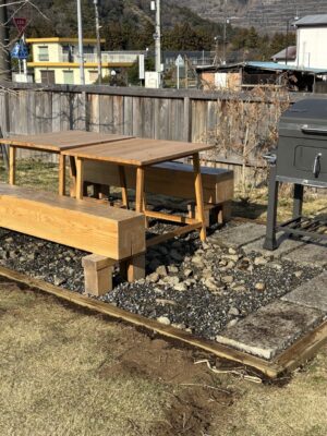 DIYでバーベキュー場をつくる