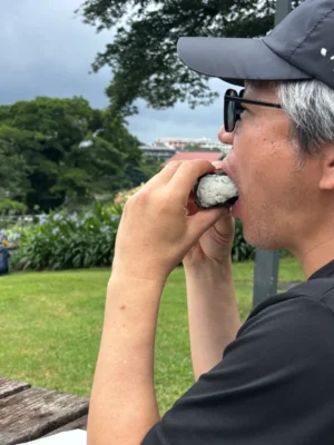 見つけたらぜひ食べてほしい。「青野原おにぎり だいきち」